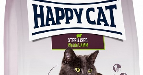 キャットフード HAPPY CAT WEIDE LAMM 10kg Happy Cat Sterilised Adult Weide-Lamm